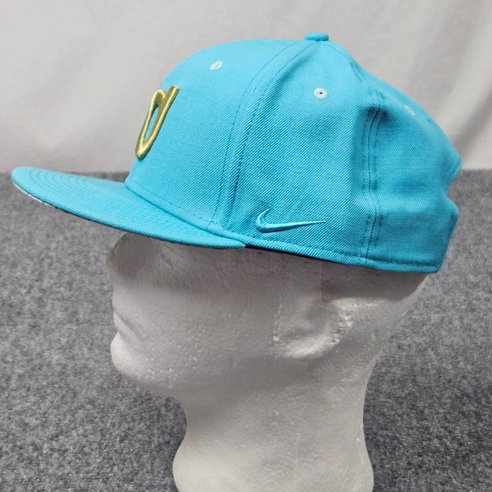 Nike Kevin Durant KD Snapback Hat Blue Gold‎ Logo Flat Bill Streetwear Cap Hype - Picture 9 of 9